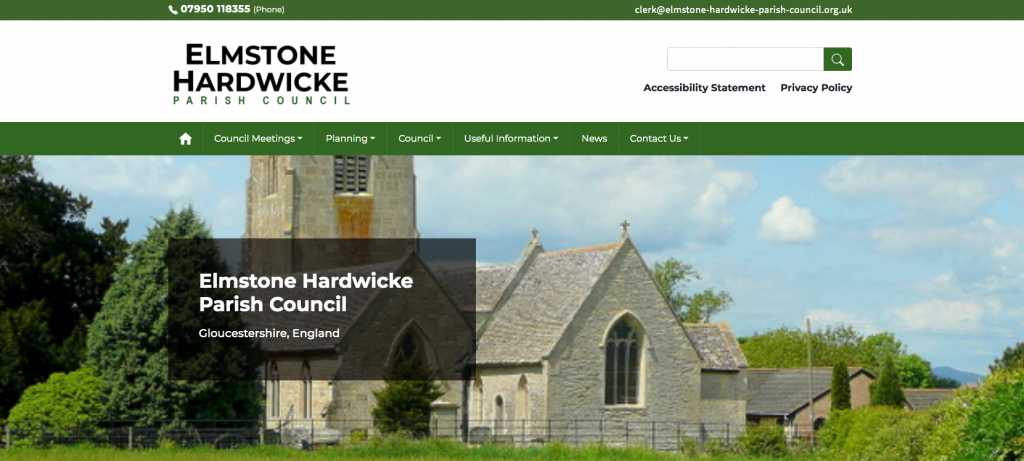 Elmstone Hardwicke Parish Council Gloucestershire